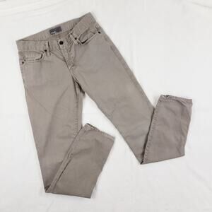 Vince Straight Pants Men 28X34 Harrison Tan Relaxed 5 Pocket USA Made